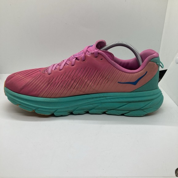 Hoka One One RINCON 3 Women 9.5B PHLOX PINK ATLANTIS Shoes Sneaker 1119396 PPAT - Picture 6 of 11